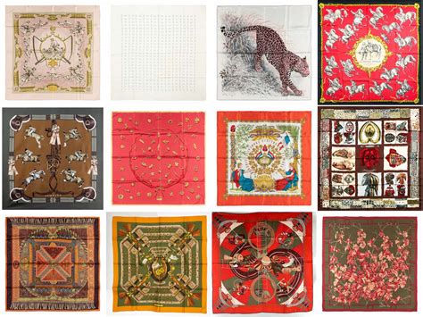 hermes patterns last 20 years|hermes scarf database.